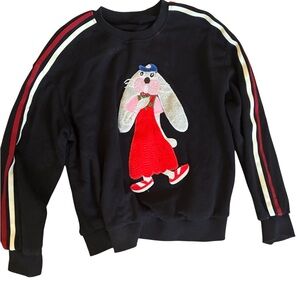 RARE Designer Minimalism Bunny Street wear Sweatshirt